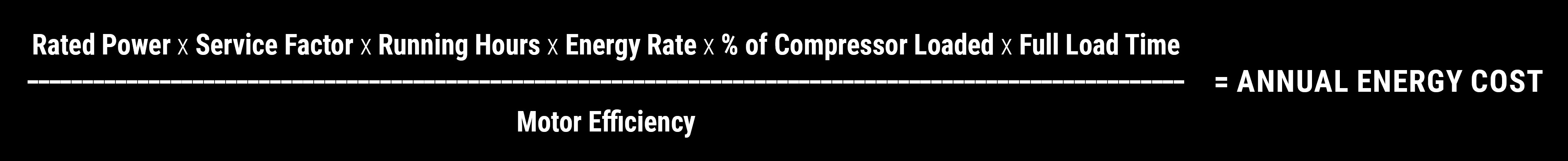 How To Calculate Your Compressed Air Energy Costs Formula For Calculating Compressed Air Costs
