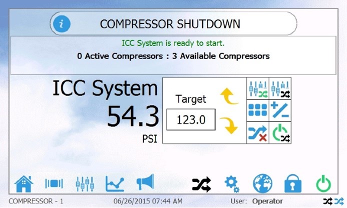 Using Integrated Compressor Control (ICC) to Operate a Multiple Compressor Installation