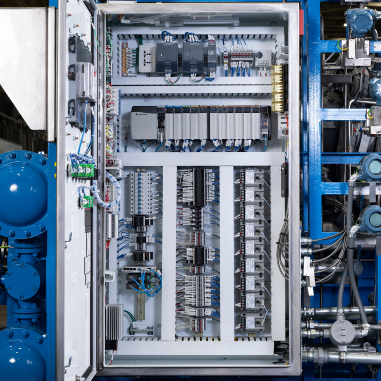 Inside a Regulus control panel