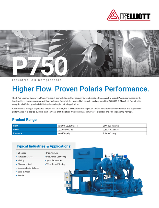 Polaris P750 brochure image