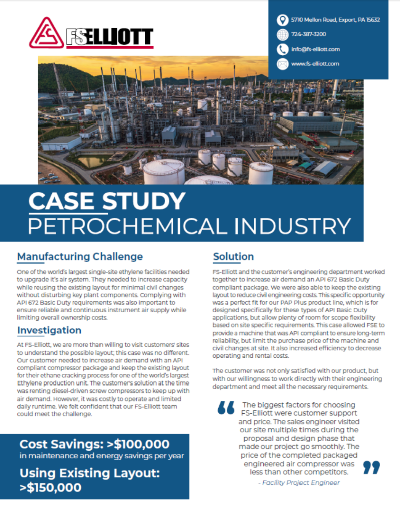Petrochemical case study image